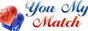Счастье это легко доступно You My Match Dating - найди свою любовь!